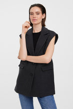 Afbeelding in Gallery-weergave laden, Edna Waistcoat - Dark Grey Melange
