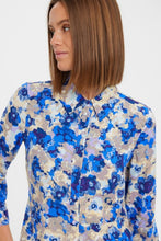 Cargar imagen en el visor de la galería, Elly 3/4 Shirt Dress - Nautical Blue
