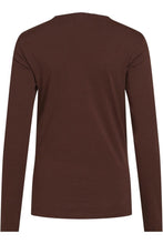 Load image into Gallery viewer, Crunch Long Sleeved Top - Demitasse
