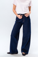 Load image into Gallery viewer, The Original Performance Wide Jeans - Dark Blue Denim

