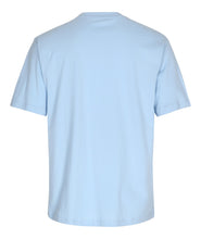 Cargar imagen en el visor de la galería, Oversized T-shirt - Light blue - TeeShoppen - White 2
