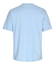 Load image into Gallery viewer, Oversized T-shirt - Sky Blue - TeeShoppen - White 6
