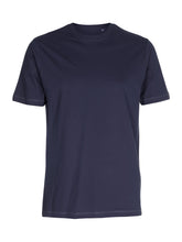 Load image into Gallery viewer, Organic Basic T-shirt - Navy - TeeShoppen - Blue 5
