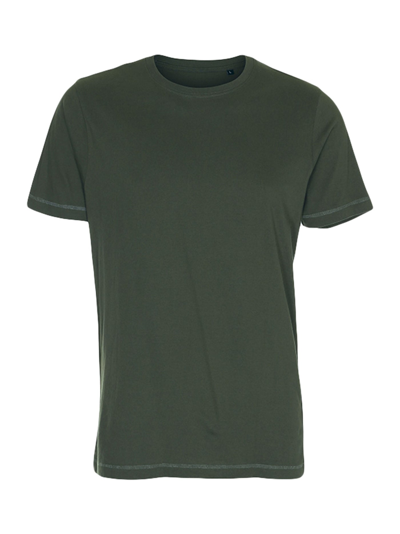 Organic Basic T-shirt - Dark Green - TeeShoppen - Green 5