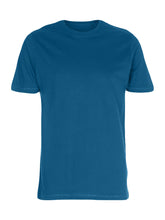 Load image into Gallery viewer, Organic Basic T-shirt - Petrol Blue - TeeShoppen - Blue 5
