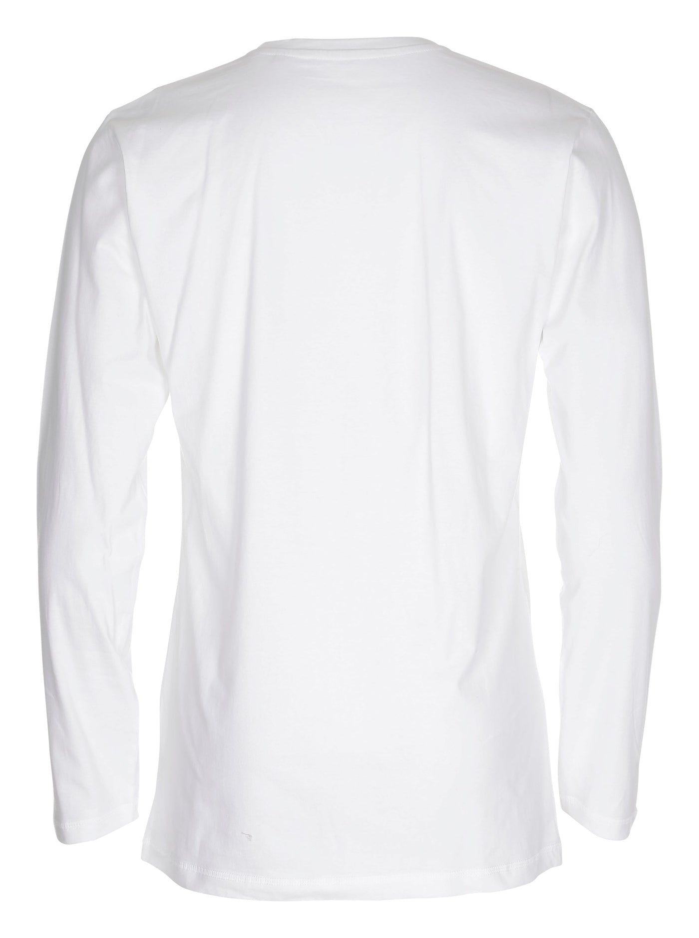 Basic Long-sleeved T-shirt - White - TeeShoppen - White 6