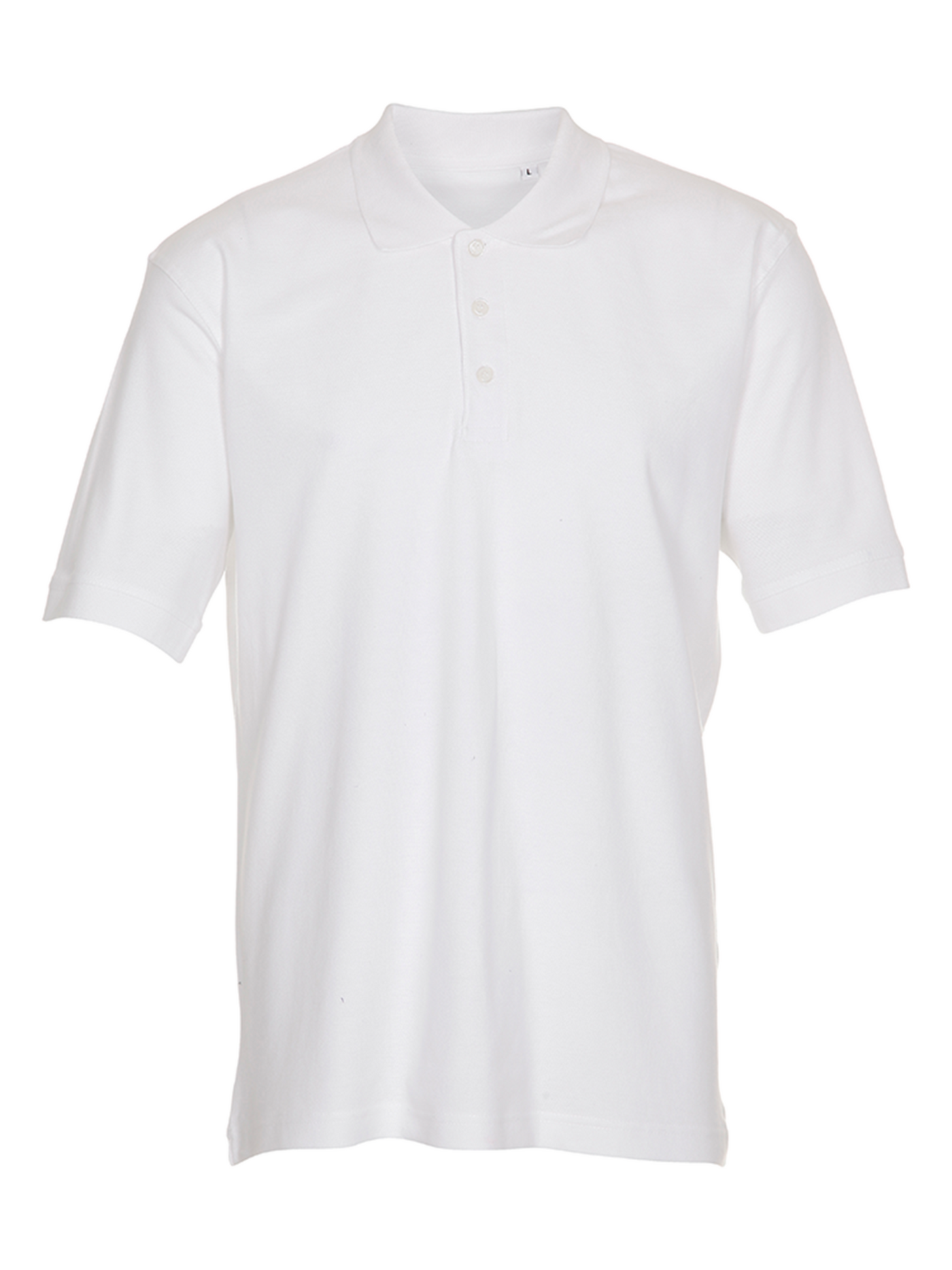 Oversized Polo - White - TeeShoppen - White 5