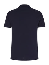 Load image into Gallery viewer, Muscle Polo Shirt - Navy - TeeShoppen - Blue 4
