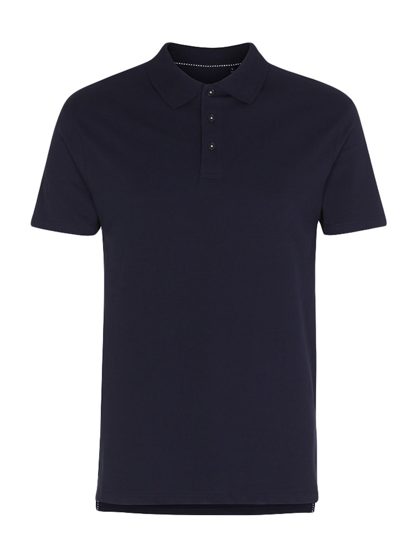 Muscle Polo Shirt - Navy - TeeShoppen - Blue 3