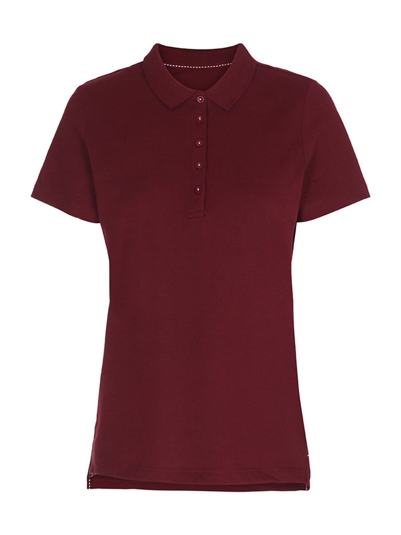 Polo Shirt - Burgundy - TeeShoppen - Red 5