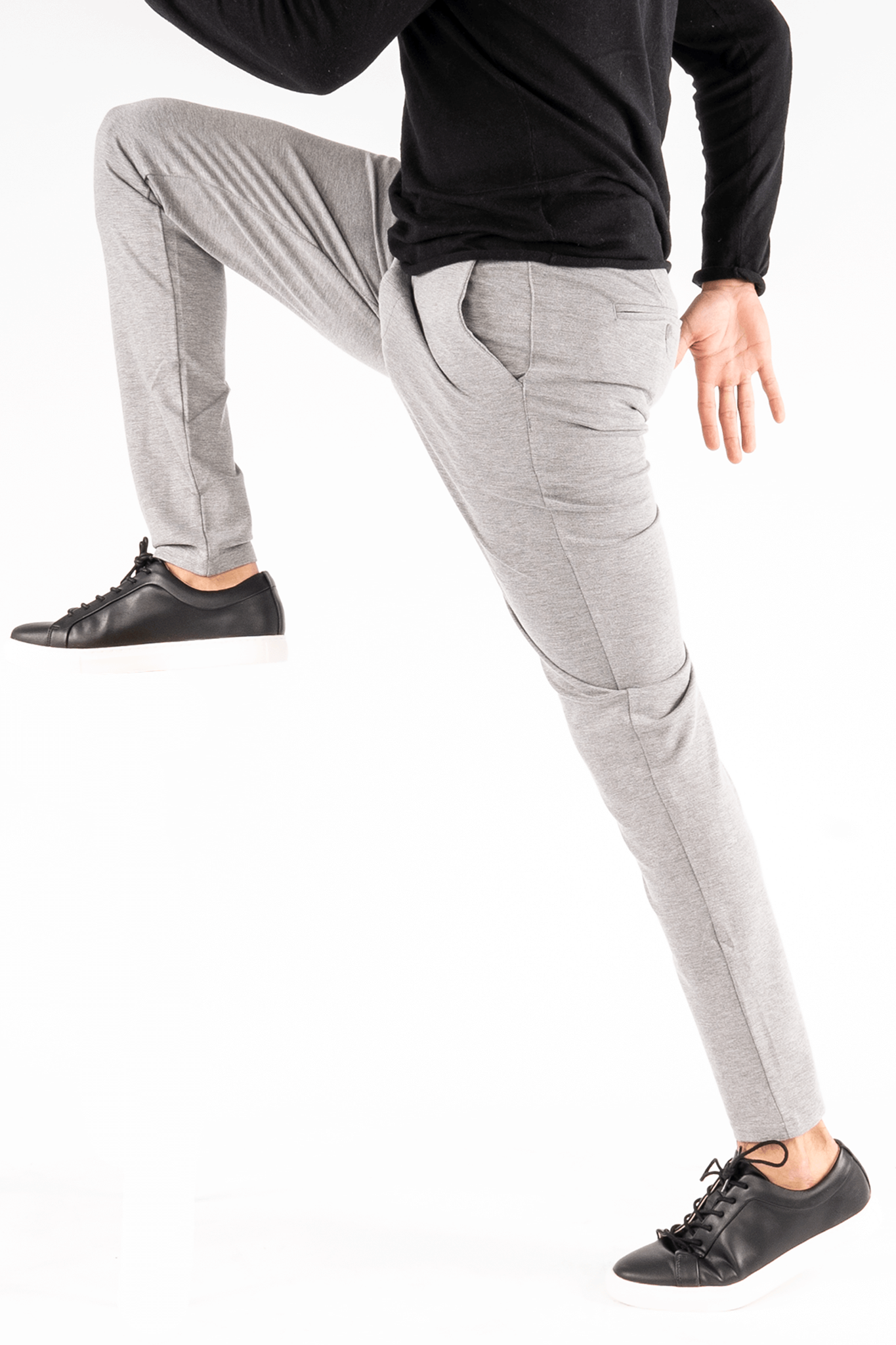 Performance Jog Pants - Light gray - TeeShoppen - Grey