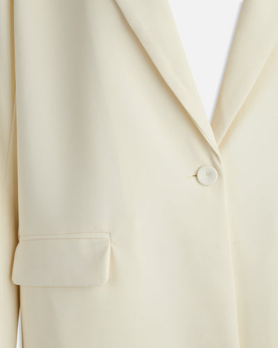 Vagna Oversized Blazer - Cream - Sisters Point - White 3