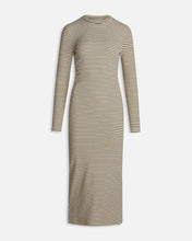 Load image into Gallery viewer, Visan Striped Dress - Beige - Sisters Point - Khaki
