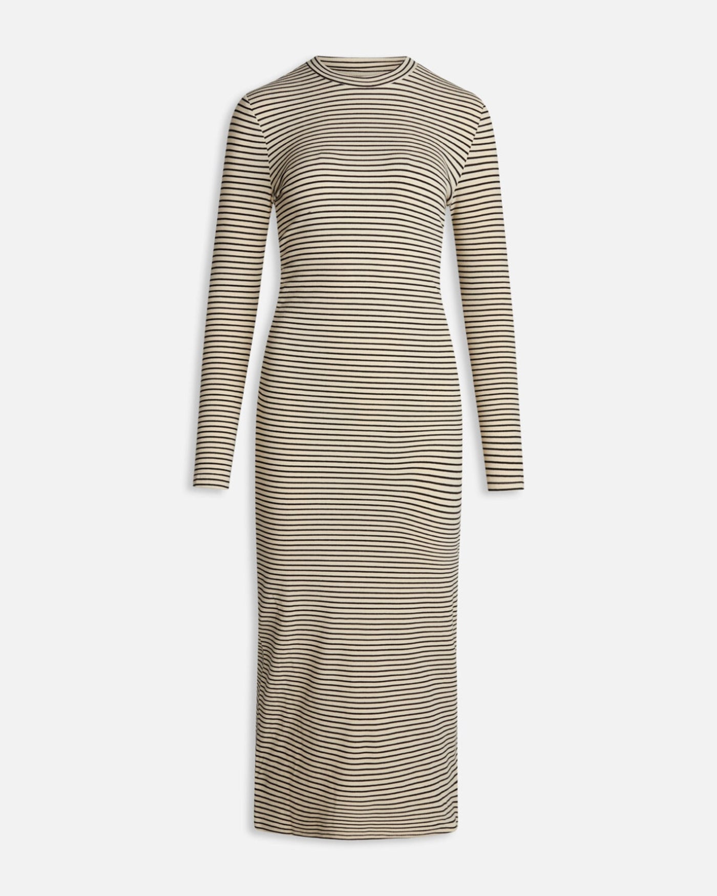 Visan Striped Dress - Beige - Sisters Point - Khaki