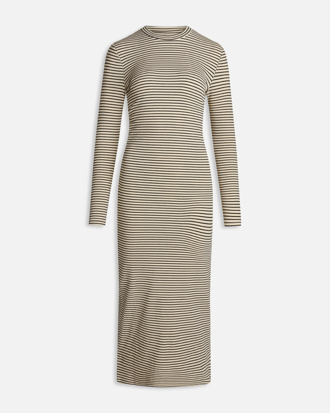 Visan Striped Dress - Beige - Sisters Point - Khaki