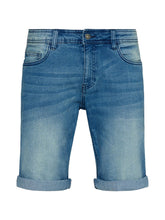 Charger l&#39;image dans la galerie, Denim Shorts - Blue - TeeShoppen - White 4
