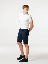 Load image into Gallery viewer, Performance Shorts - Navy - TeeShoppen - Blue 3
