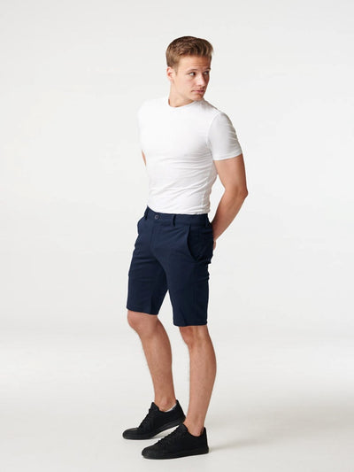 Performance Shorts - Navy - TeeShoppen - Blue 3