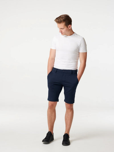 Performance Shorts - Navy - TeeShoppen - Blue 4