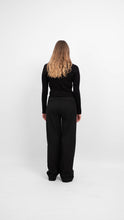 Afbeelding in Gallery-weergave laden, Elly Frill Cardigan - Black - Vero Moda - Black 3
