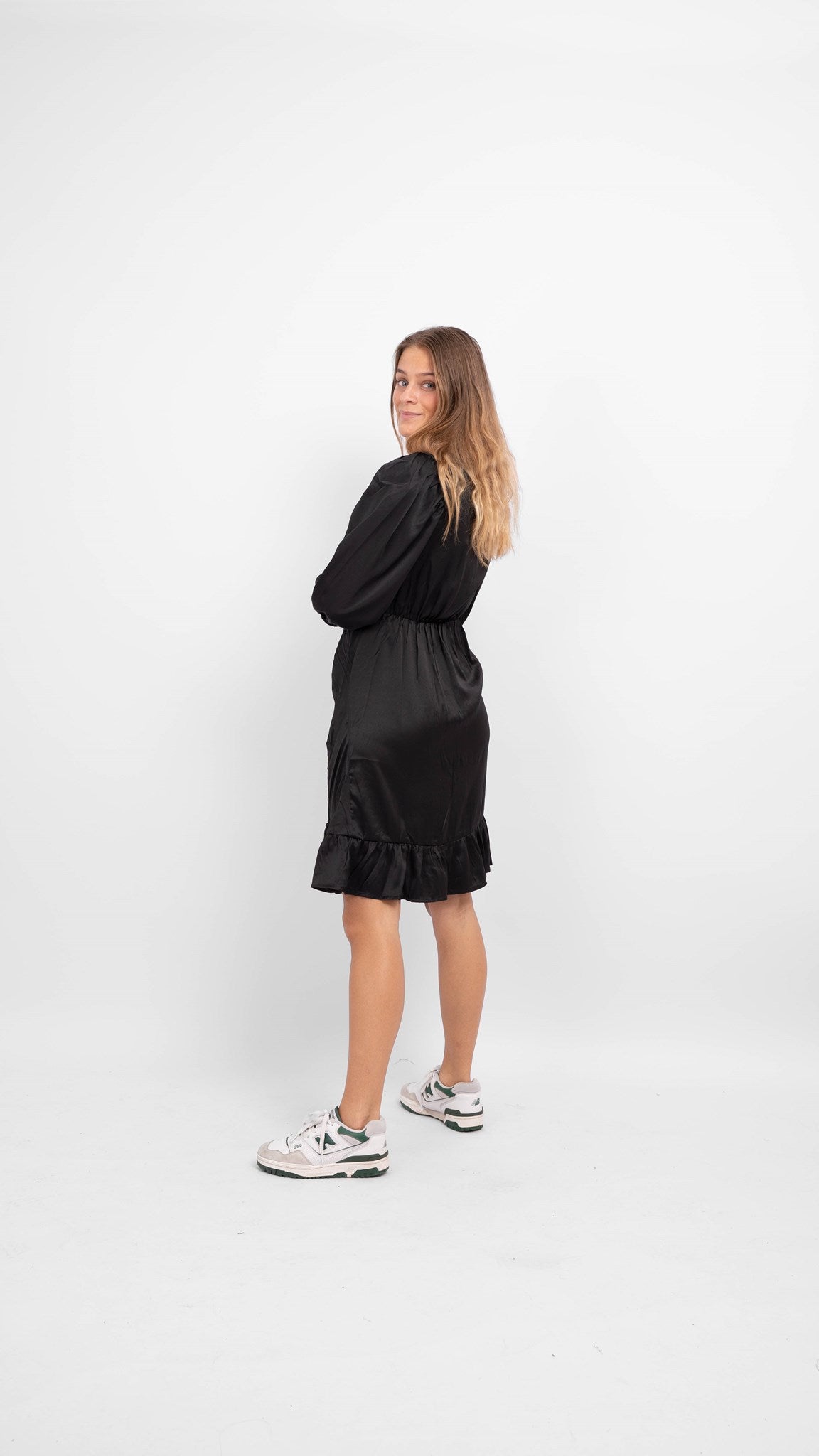 Essi 3/4 Short Dress - Black - Vero Moda - Black 2