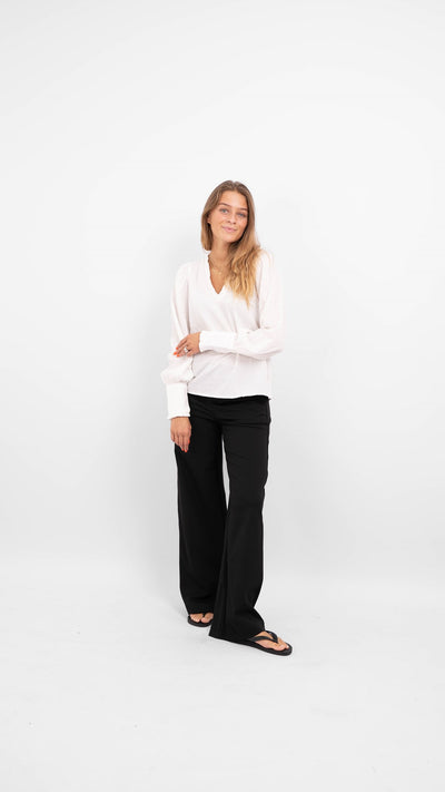 Melba Blouse - Snow White - Vero Moda - White 2