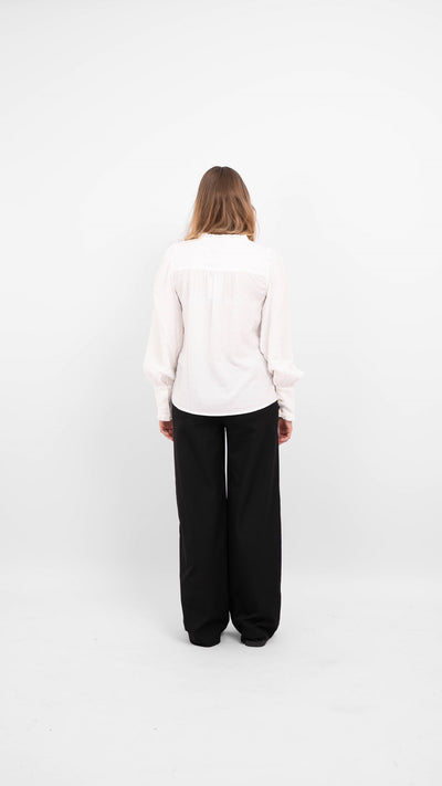 Melba Blouse - Snow White - Vero Moda - White 3