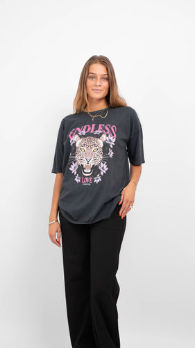 Forever Oversized T-shirt - Endless Black - Vero Moda - Black