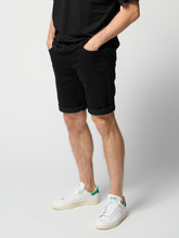 Load image into Gallery viewer, The Original Performance Performance Denim Shorts - Jet Black - TeeShoppen - Black 3
