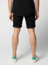 Load image into Gallery viewer, The Original Performance Performance Denim Shorts - Jet Black - TeeShoppen - Black 2
