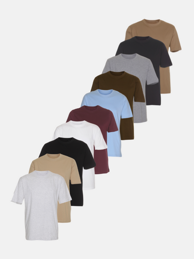 Oversized T -shirts - pakketdeal (10 pc's)