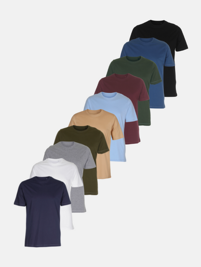 Organic Basic T-Shirts – Package Deal (10 pcs.)