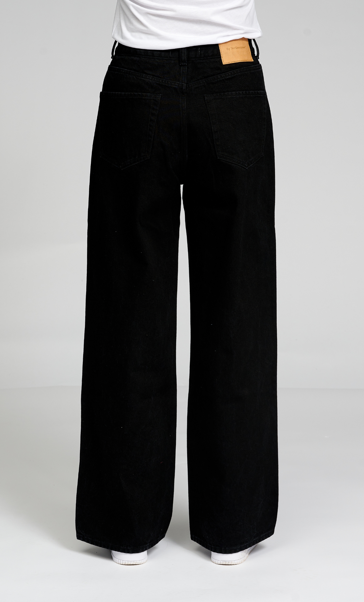 The Original Performance Wide Jeans - Black Denim - TeeShoppen - Black 6