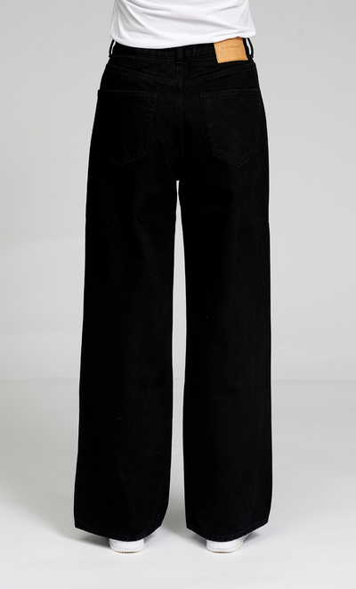 The Original Performance Wide Jeans - Black Denim - TeeShoppen - Black 6