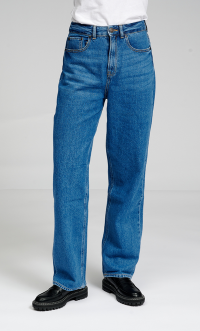 The Original Performance Loose Jeans - Medium Blue Denim - TeeShoppen - Blue 7