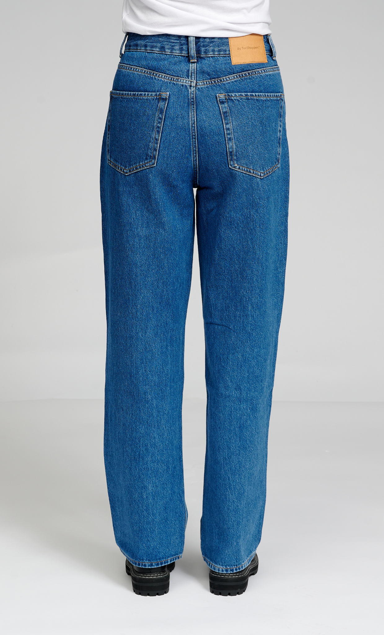 The Original Performance Loose Jeans - Medium Blue Denim - TeeShoppen - Blue 10