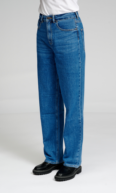 The Original Performance Loose Jeans - Medium Blue Denim - TeeShoppen - Blue 12