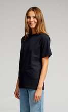 Load image into Gallery viewer, Oversized T-shirt - Navy - TeeShoppen - Blue 3
