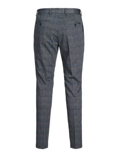 Marco Phil Pants - Dark Gray Checkered - Jack & Jones - Grey 2