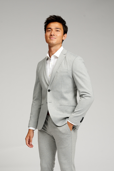 The Original Performance Blazer - Light Grey - TeeShoppen - Grey 2