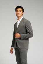 Load image into Gallery viewer, The Original Performance Blazer - Dark Grey Melange - TeeShoppen - Grey 2
