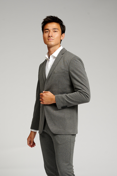 The Original Performance Blazer - Dark Grey Melange - TeeShoppen - Grey 2