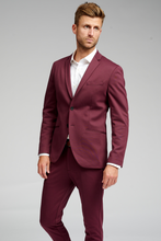 Load image into Gallery viewer, The Original Performance Blazer - Burgundy - TeeShoppen - Red 3
