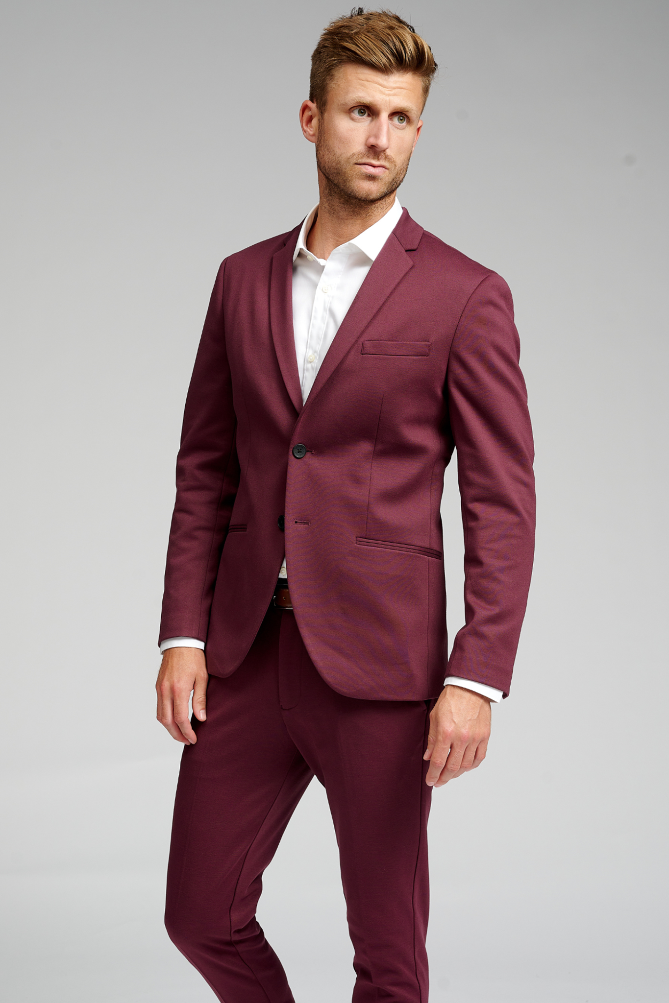 The Original Performance Blazer - Burgundy - TeeShoppen - Red 3