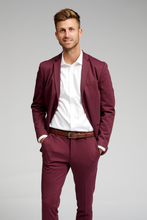 Load image into Gallery viewer, The Original Performance Blazer - Burgundy - TeeShoppen - Red
