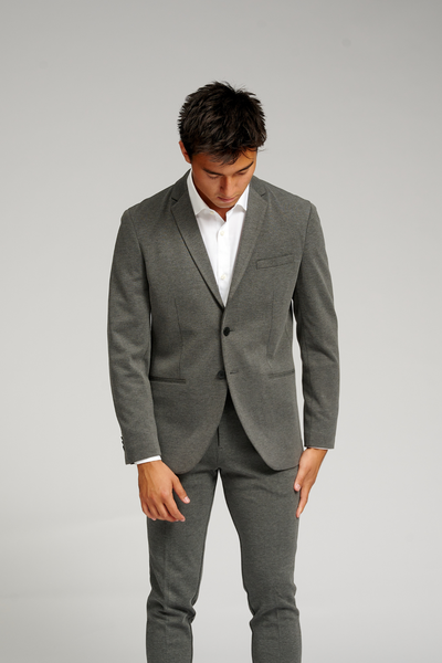 The Original Performance Blazer - Dark Grey Melange - TeeShoppen - Grey 3