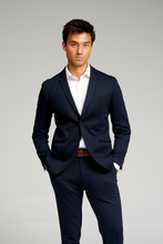 Load image into Gallery viewer, The Original Performance Blazer - Navy - TeeShoppen - Blue 3
