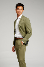 Charger l&#39;image dans la galerie, The Original Performance Blazer - Olive - TeeShoppen - Green 3
