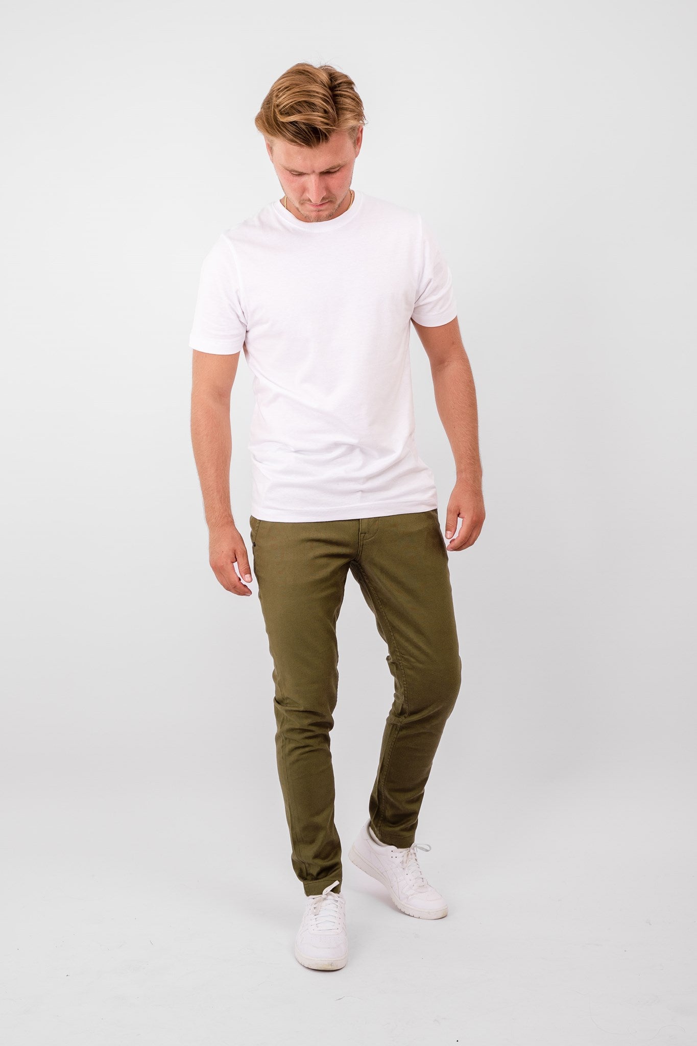 The Original Performance Structure Pants - Olive - TeeShoppen - Green 2