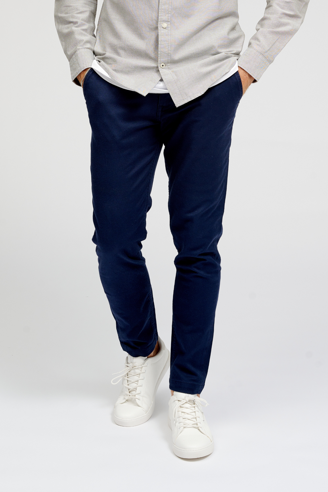 The Original Performance Structure Pants - Navy - TeeShoppen - Blue